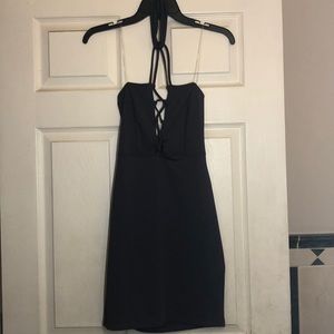 Love Culture Gray high neck dress!